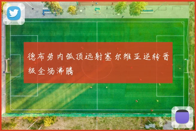 德布劳内弧顶远射塞尔维亚逆转晋级全场沸腾