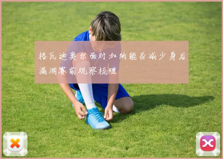 格瓦迪奥尔面对加纳能否减少身后漏洞赛前观察梳理